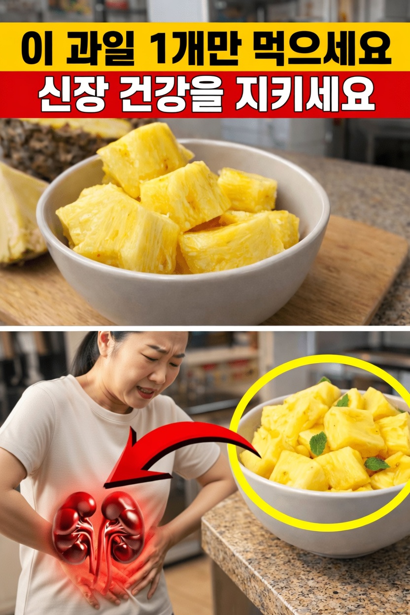 60세 이후 신장 건강을 돕고 높은 크레아티닌 수치 관리를 도와줄 수 있는 놀라운 취침 전 과일 습관