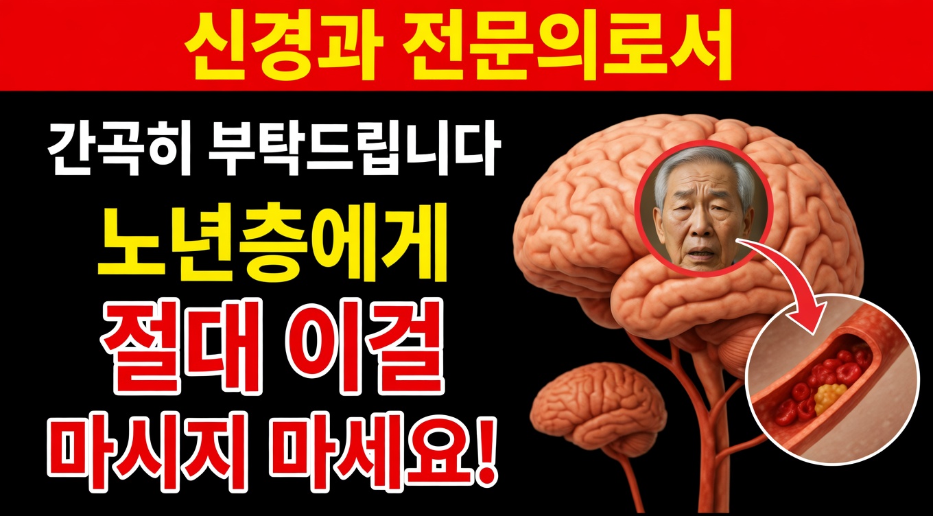 뇌 전문의가 말하는 사실: 60세 이후 이 아침 습관이 뇌졸중 위험을 3배로 높입니다!