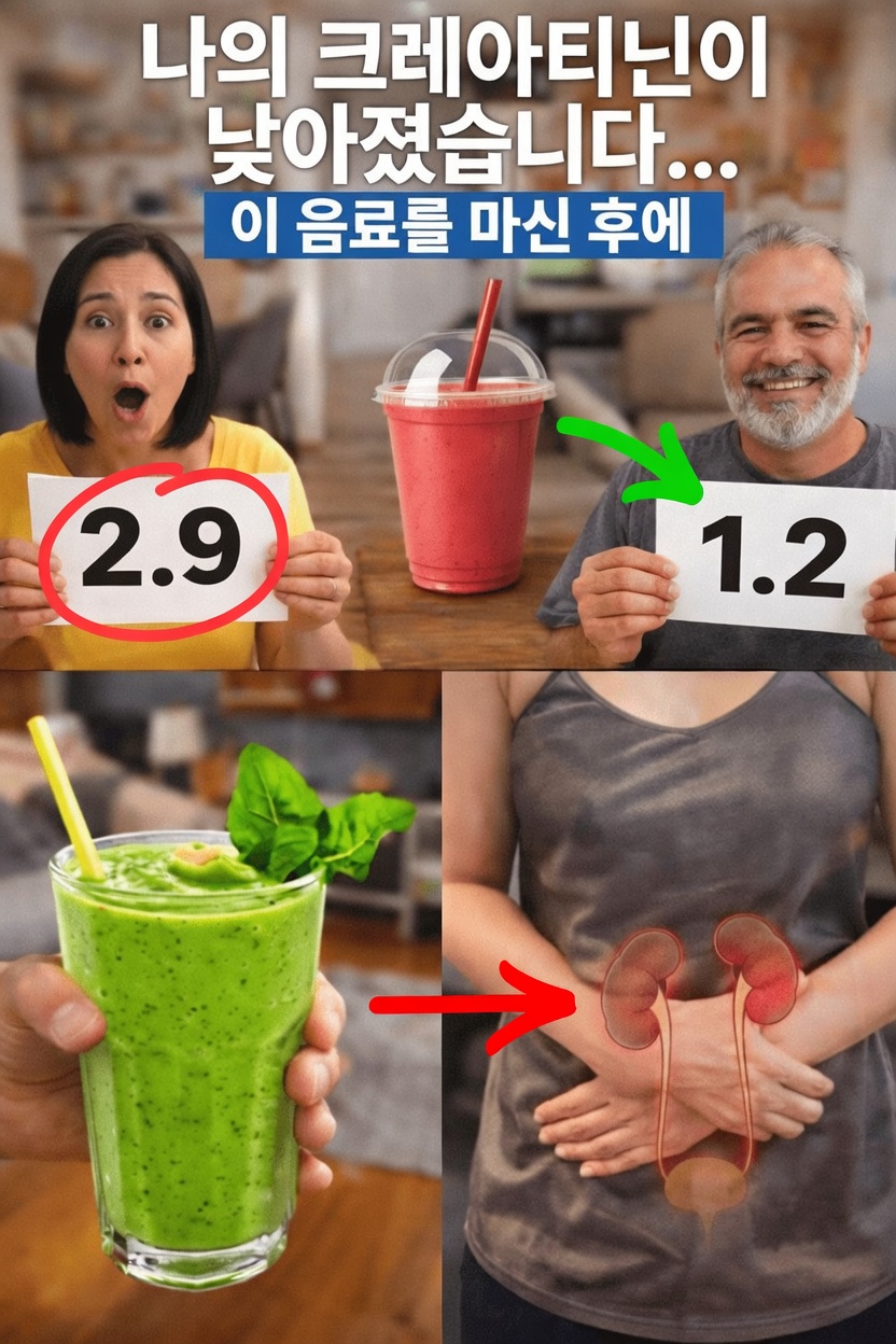 신장 건강과 크레아티닌 수치 유지를 도울 수 있는 세 가지 간단한 음료