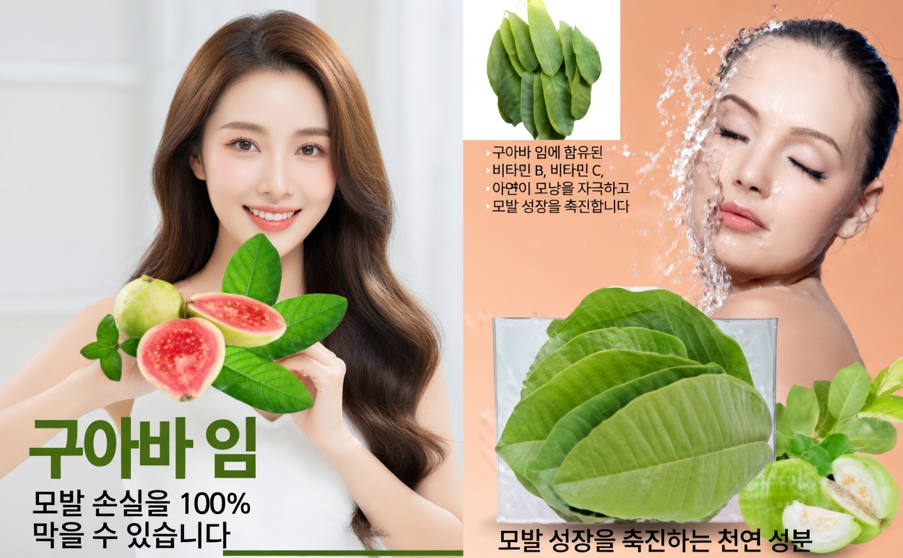 구아바 잎이 더 건강한 모발에 도움 될까? 잠재적 효능과 활용 방법 알아보기