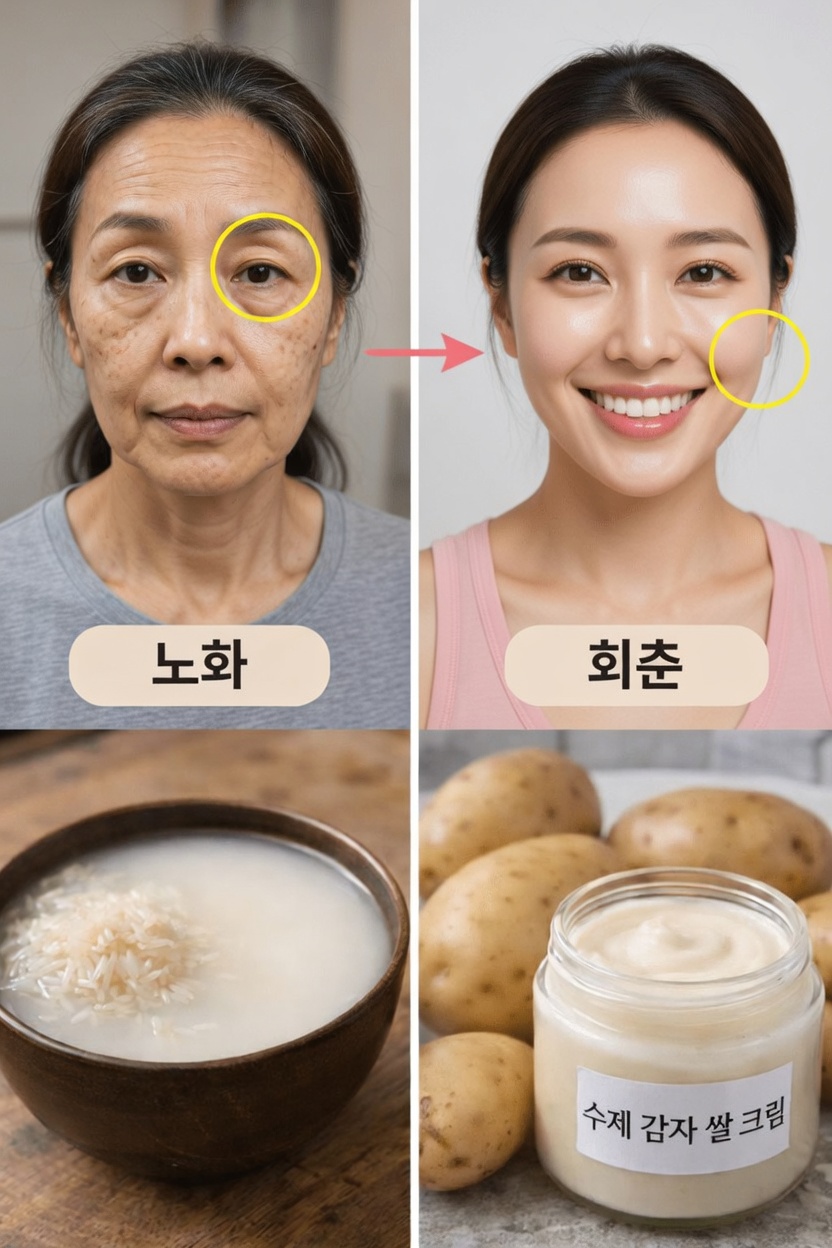 쌀과 감자 나이트 크림 트렌드: 시도해 볼 만한 간단한 홈메이드 스킨케어 루틴?