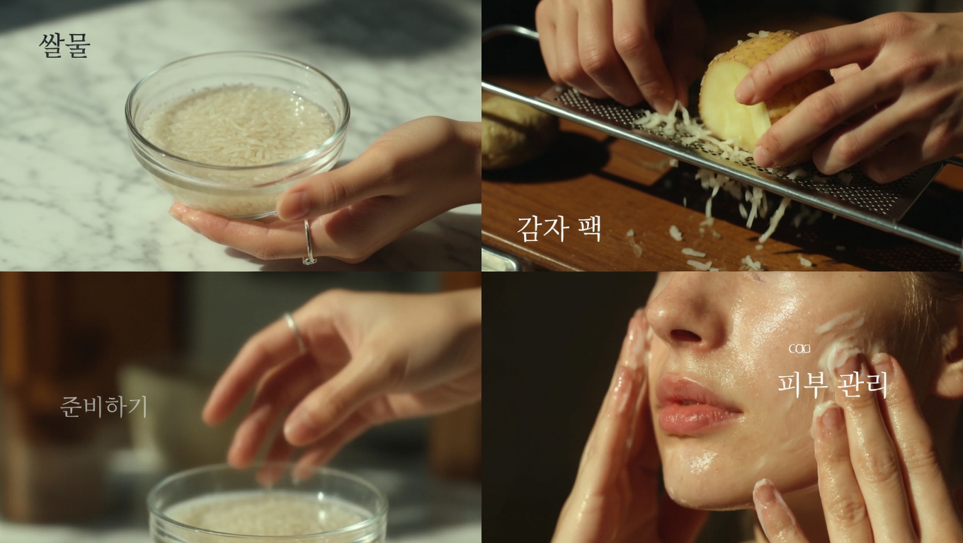 쌀과 감자 나이트 크림 트렌드: 시도해 볼 만한 간단한 홈메이드 스킨케어 루틴?