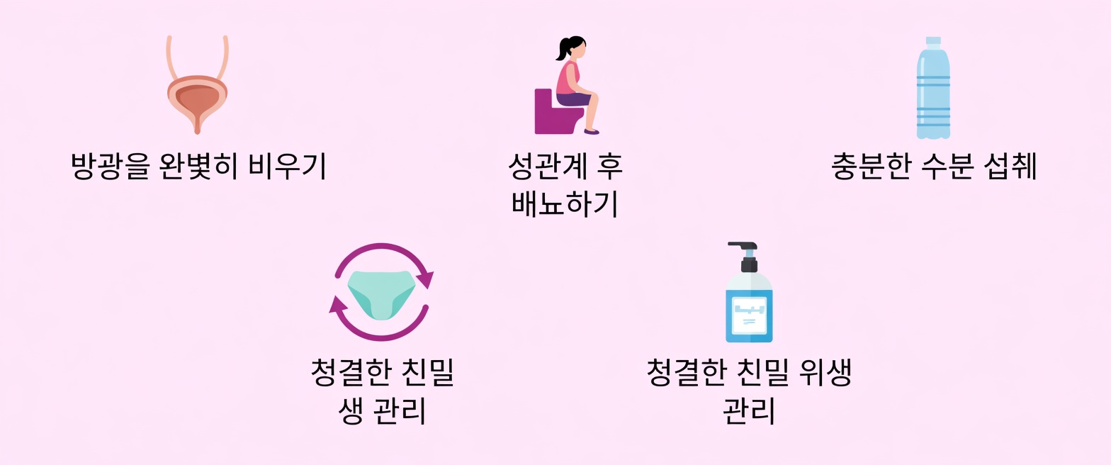 성관계 후 소변을 보는 간단한 습관이 요로 건강에 도움이 될 수 있는 이유