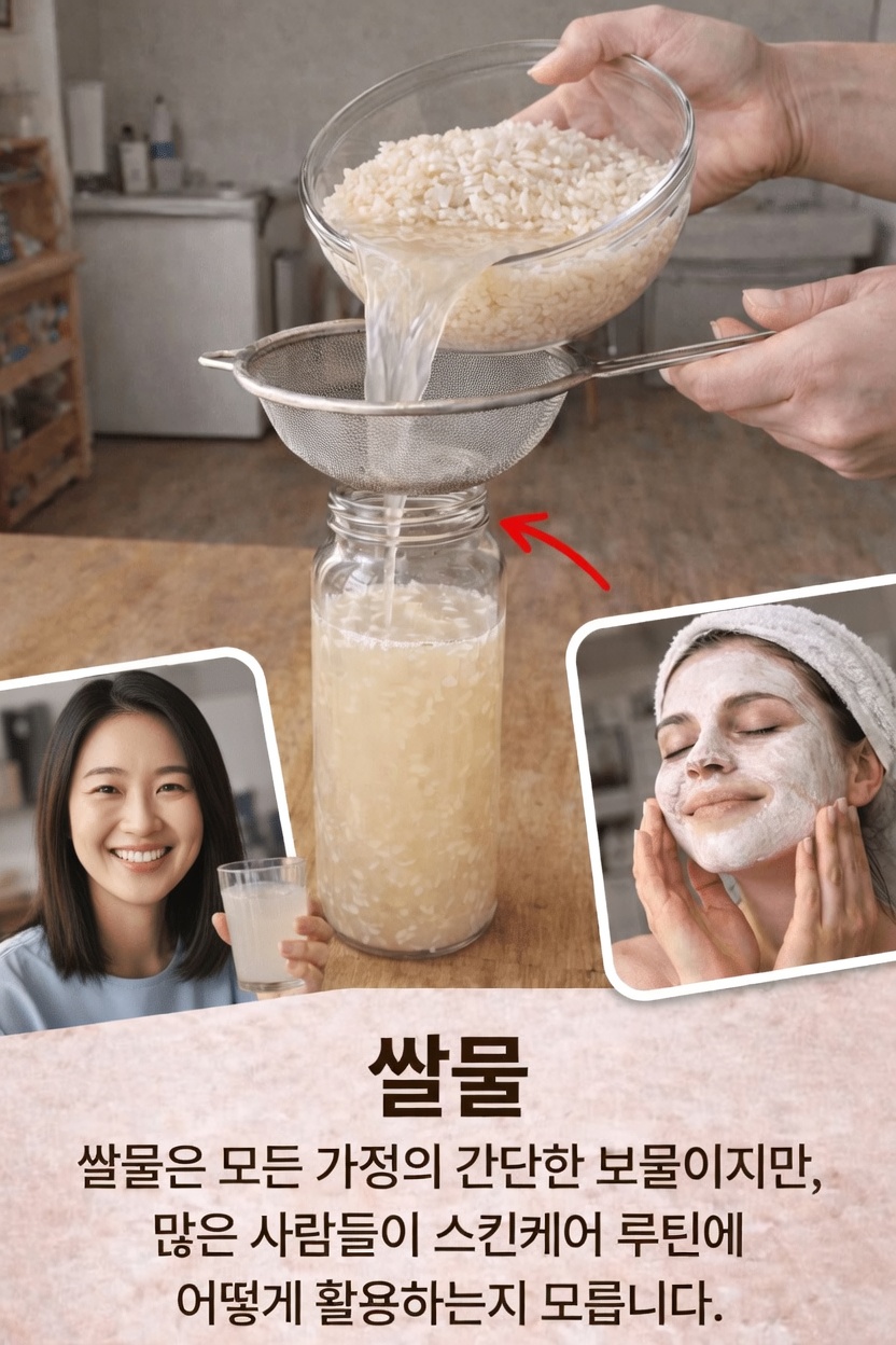 부드럽고 더욱 빛나는 피부를 위한 쌀뜨물 활용 데일리 스킨케어 루틴 알아보기