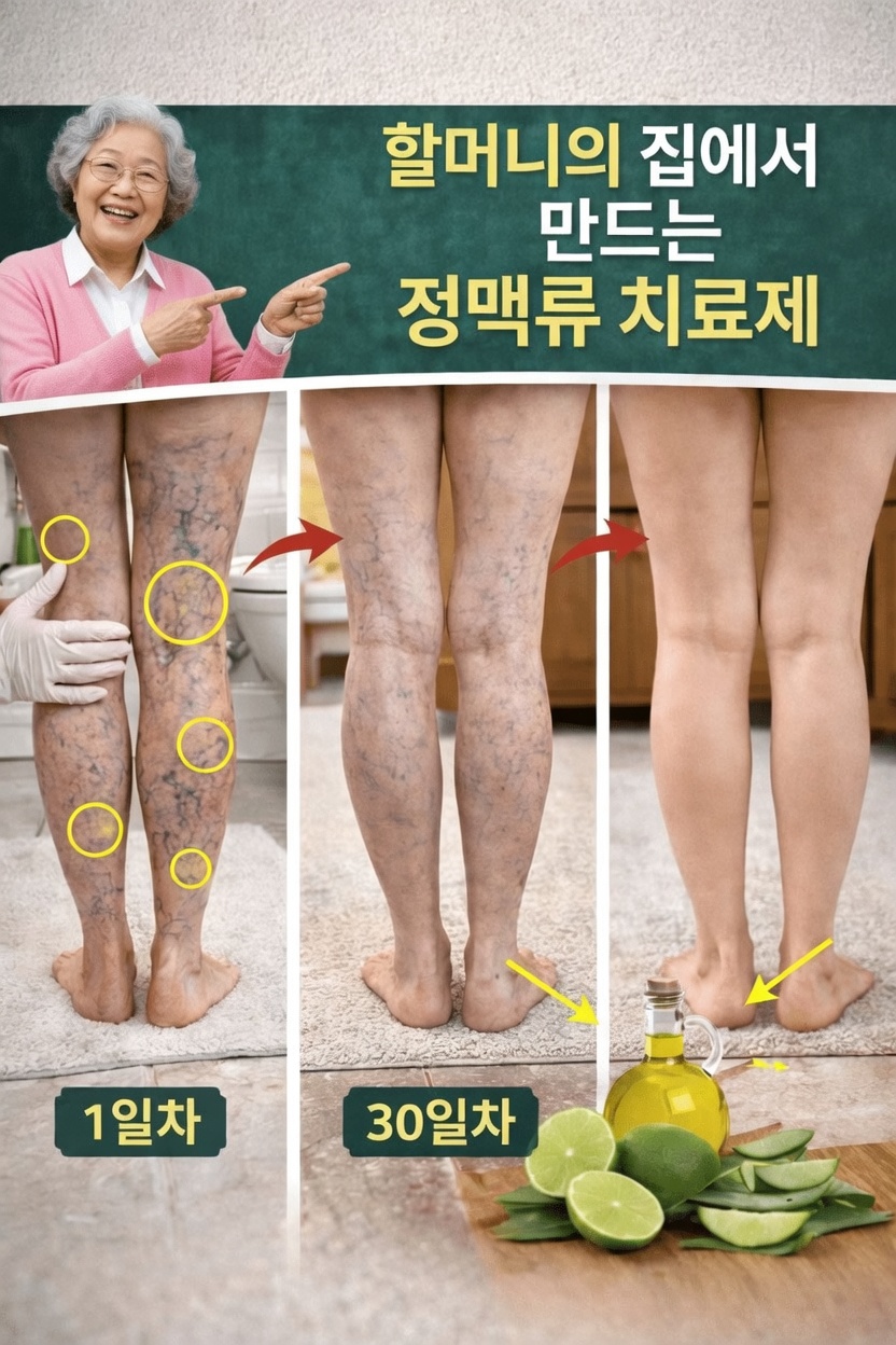 할머니의 간단한 가정요법 탐구: 다리 편안함과 혈액 순환을 돕는 천연 재료