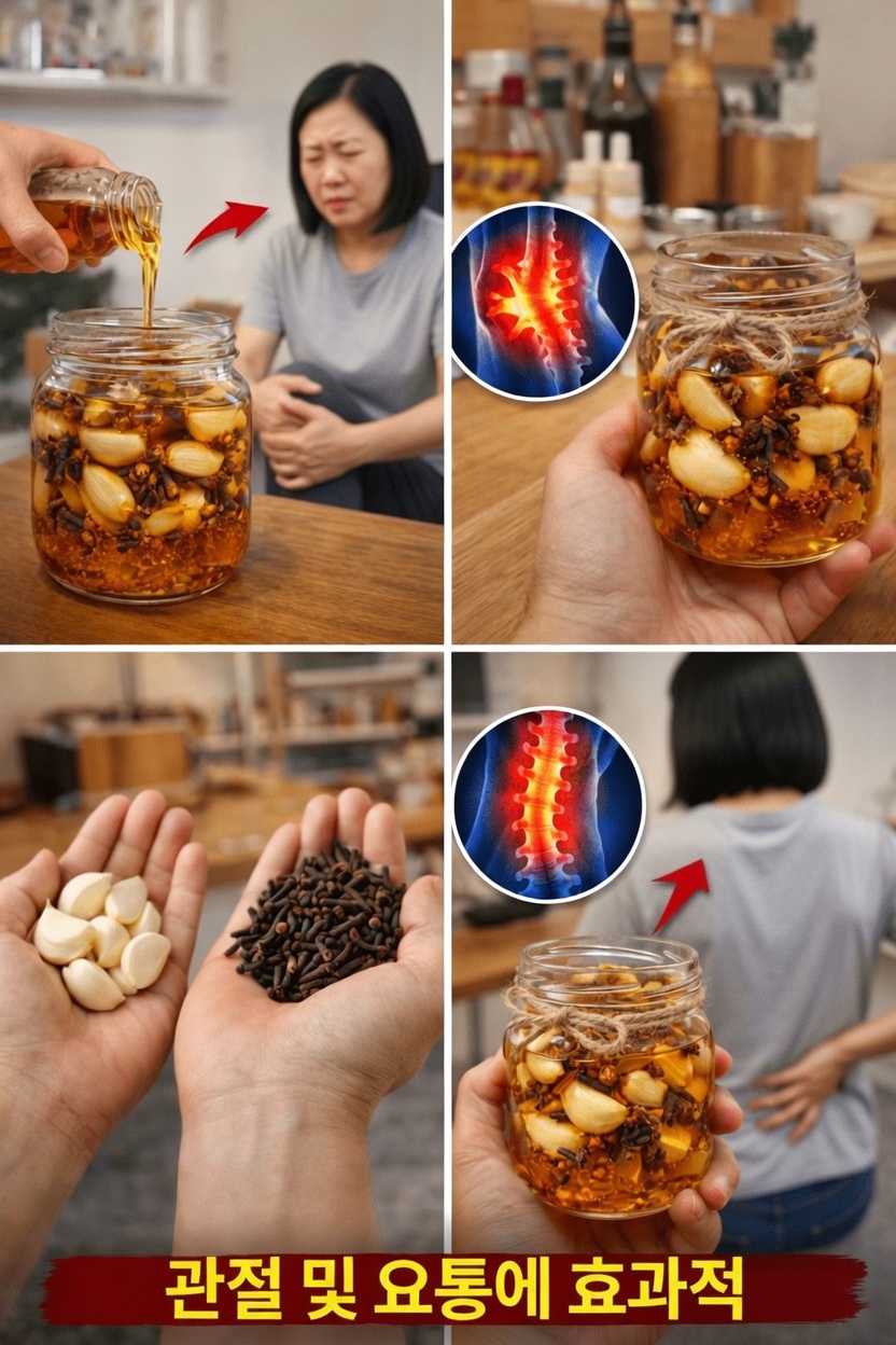 일상적인 관절 편안함과 다리 피로 완화를 위한 마늘·정향 오일의 놀라운 효능 발견