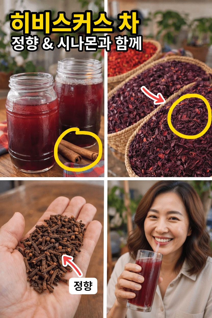 일상 건강 습관에 정향과 히비스커스 차를 간편하게 더해 자연스럽게 건강을 돌보는 방법