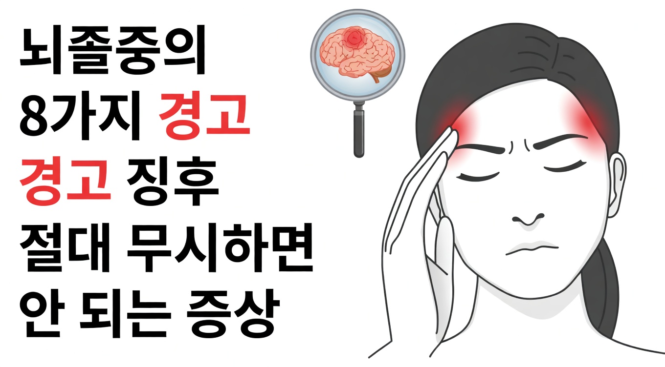 뇌졸중 위험을 알리는 8가지 초기 경고 신호 – 발병 가능성을 낮추는 9가지 실질적인 방법