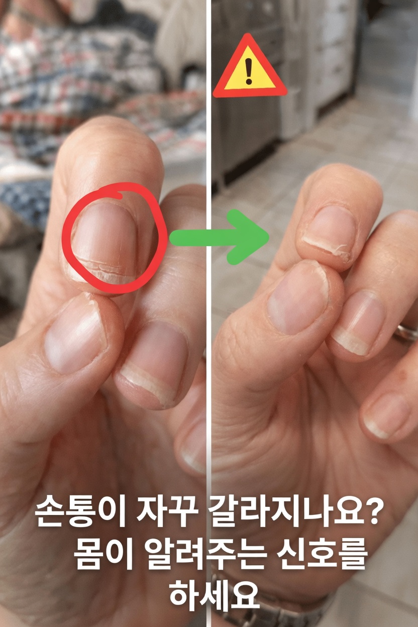 왜 자꾸 손톱이 갈라지거나 부러질까요? 손톱이 약해지는 10가지 흔한 이유와 간단한 강화 방법