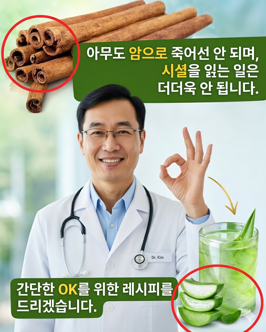 🌿🍯 계피와 알로에 베라 건강 레시피: 당신의 웰빙을 변화시키는 천연 음료