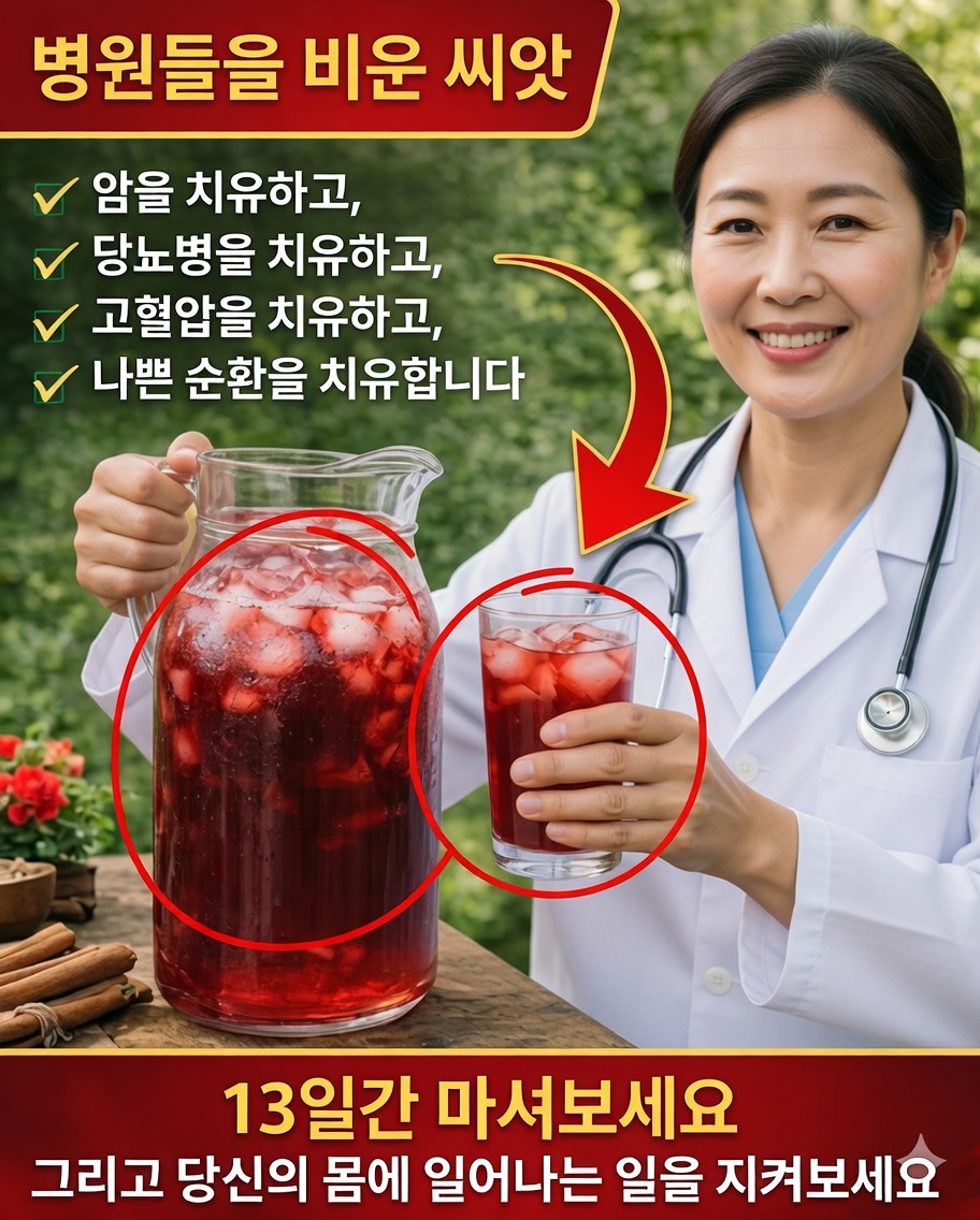 🍹 이것을 13일 동안 마시고 당신의 몸에 어떤 일이 일어날 수 있는지 알아보세요