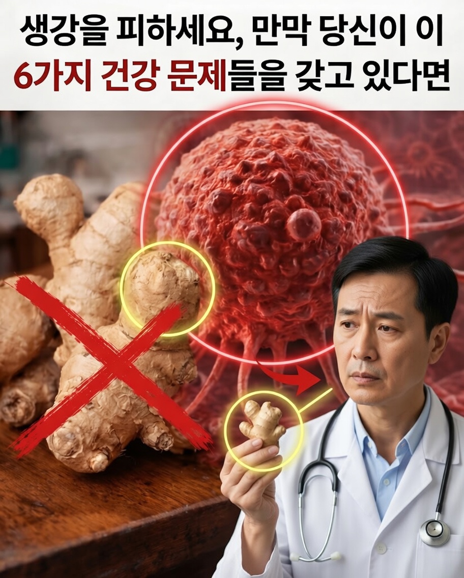 생강은 항상 안전할까? 많은 사람이 모르는 숨겨진 주의사항들