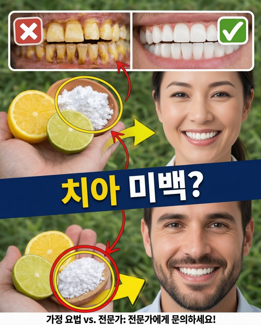 레몬과 베이킹소다로 더 빛나는 미소를: 정말 효과 있는 것과 피해야 할 것