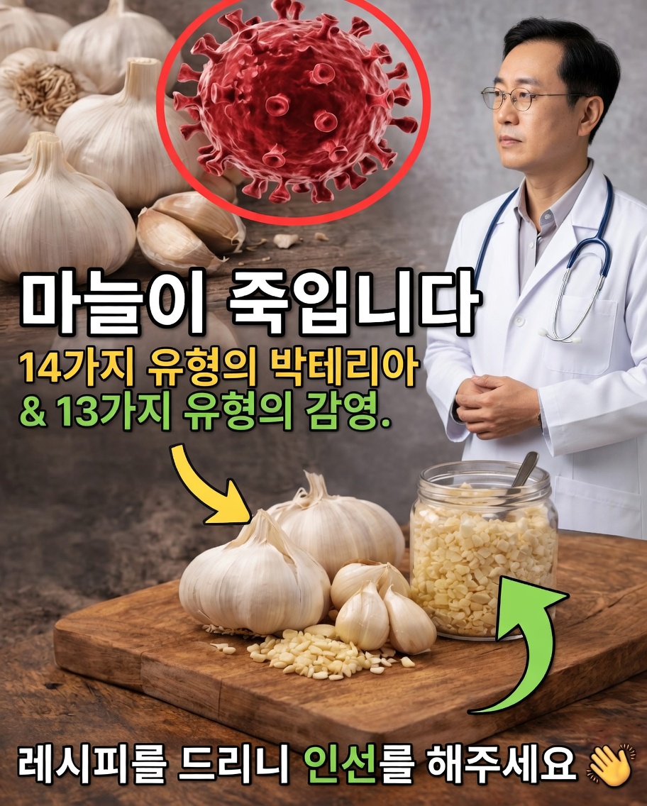 마늘은 정말로 주장하는 것처럼 세균과 감염을 물리치나요?