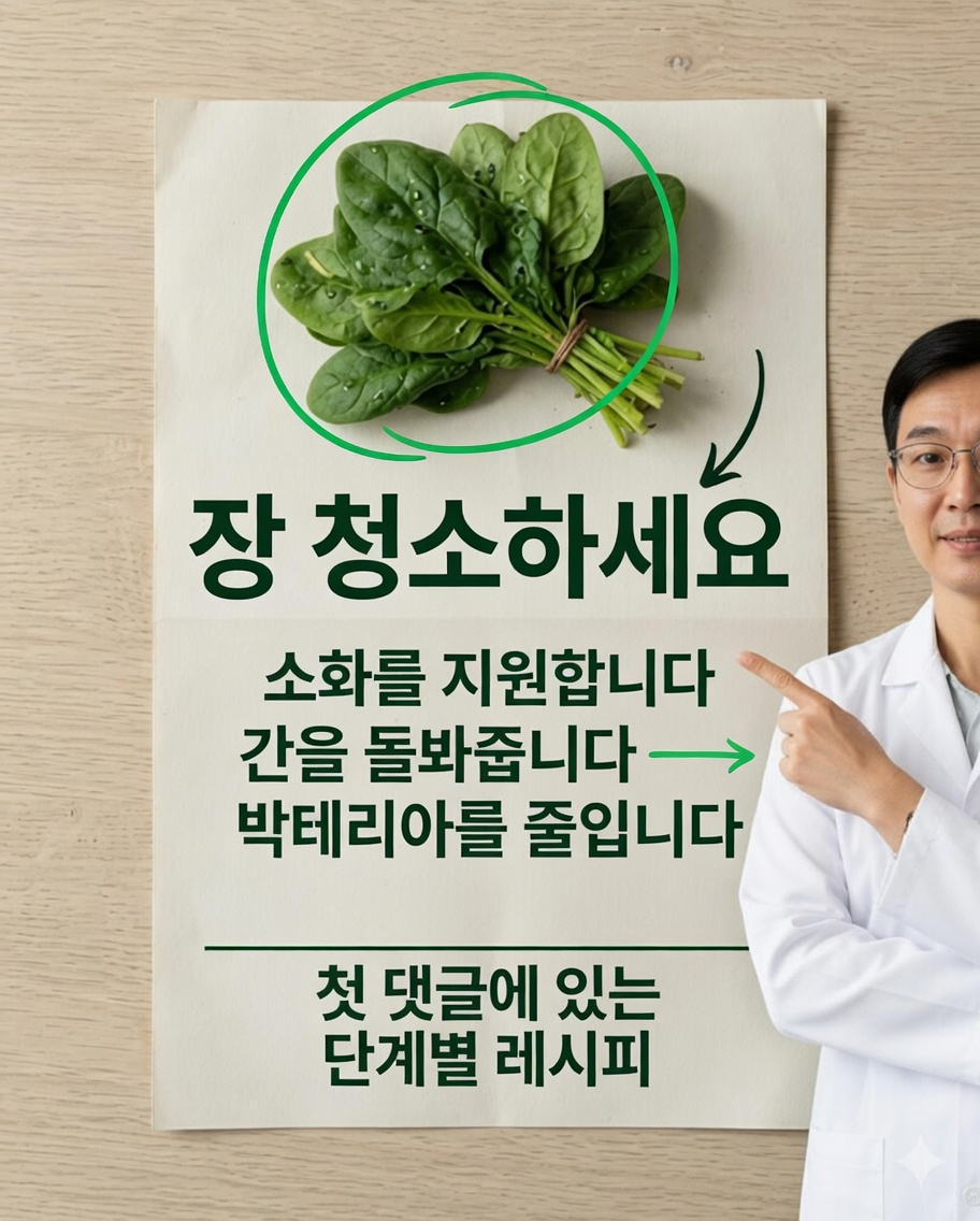 시금치: 당신의 건강을 바꾸는 초록색 슈퍼푸드 (실제 효능과 섭취 방법)