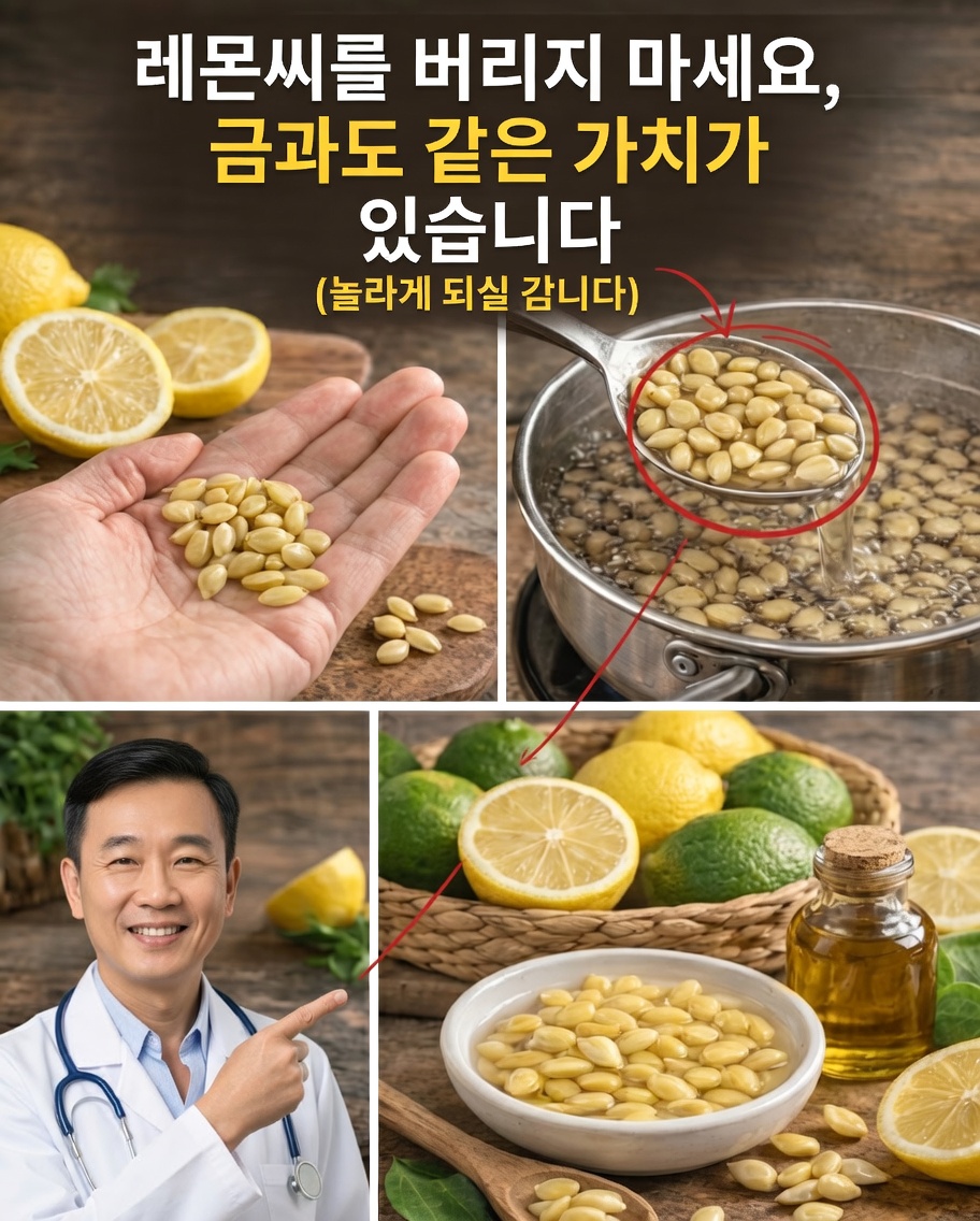 레몬씨를 더 이상 버리지 마세요: 이 작은 습관이 당신의 일상을 바꿀 수 있습니다
