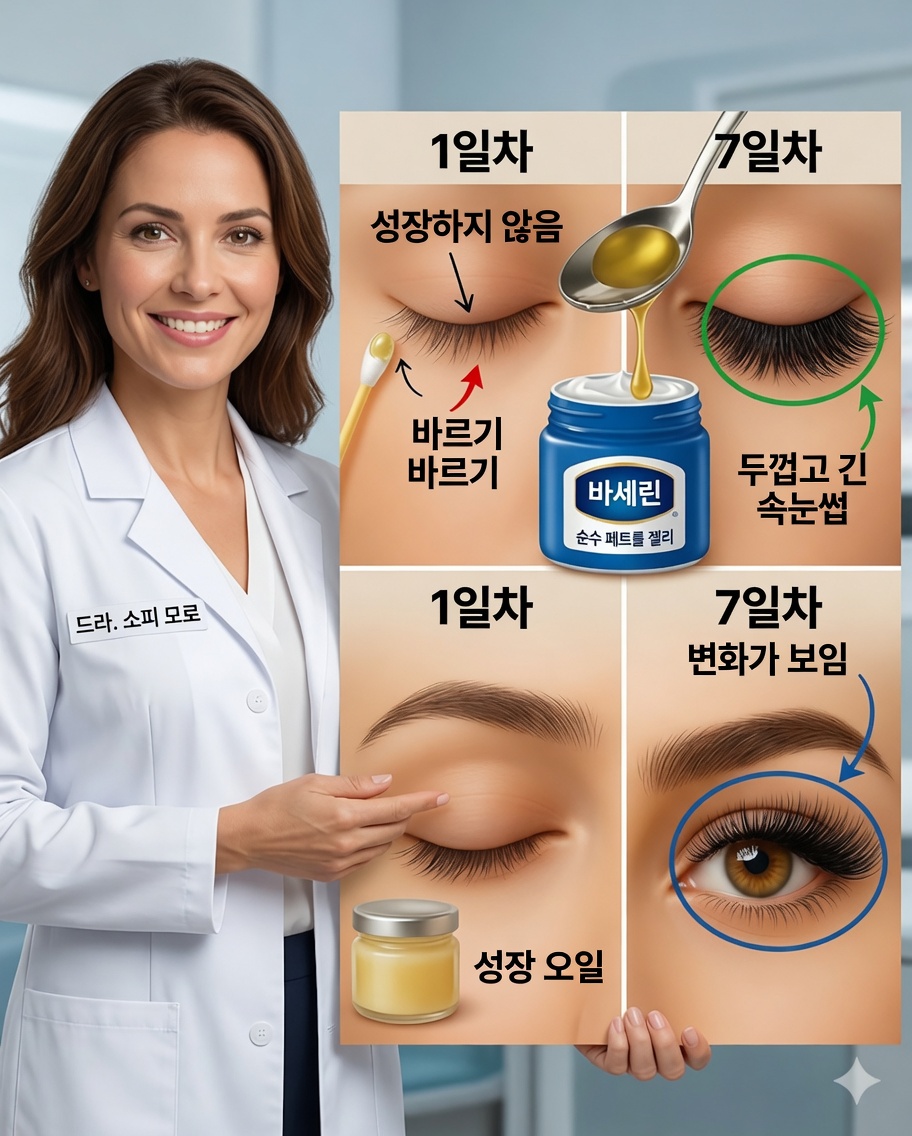 이 자연 비밀로 매혹적인 속눈썹과 더 풍성한 눈썹을 만나보세요