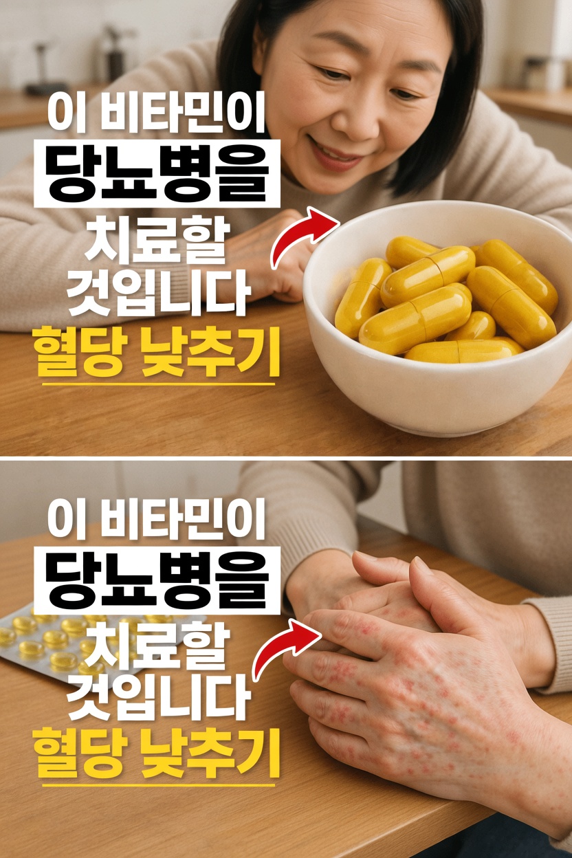 대부분의 당뇨병 환자들이 위험할 정도로 부족한 3가지 비타민 (이것만 고치면 혈당 개선, 합병증 감소)