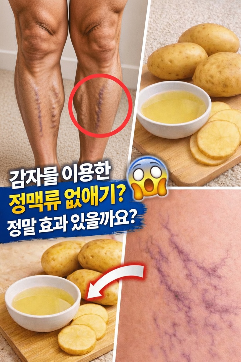 감자 주스: 피곤하고 무거운 다리를 위해 조용히 주목받는 소박한 부엌 치료법