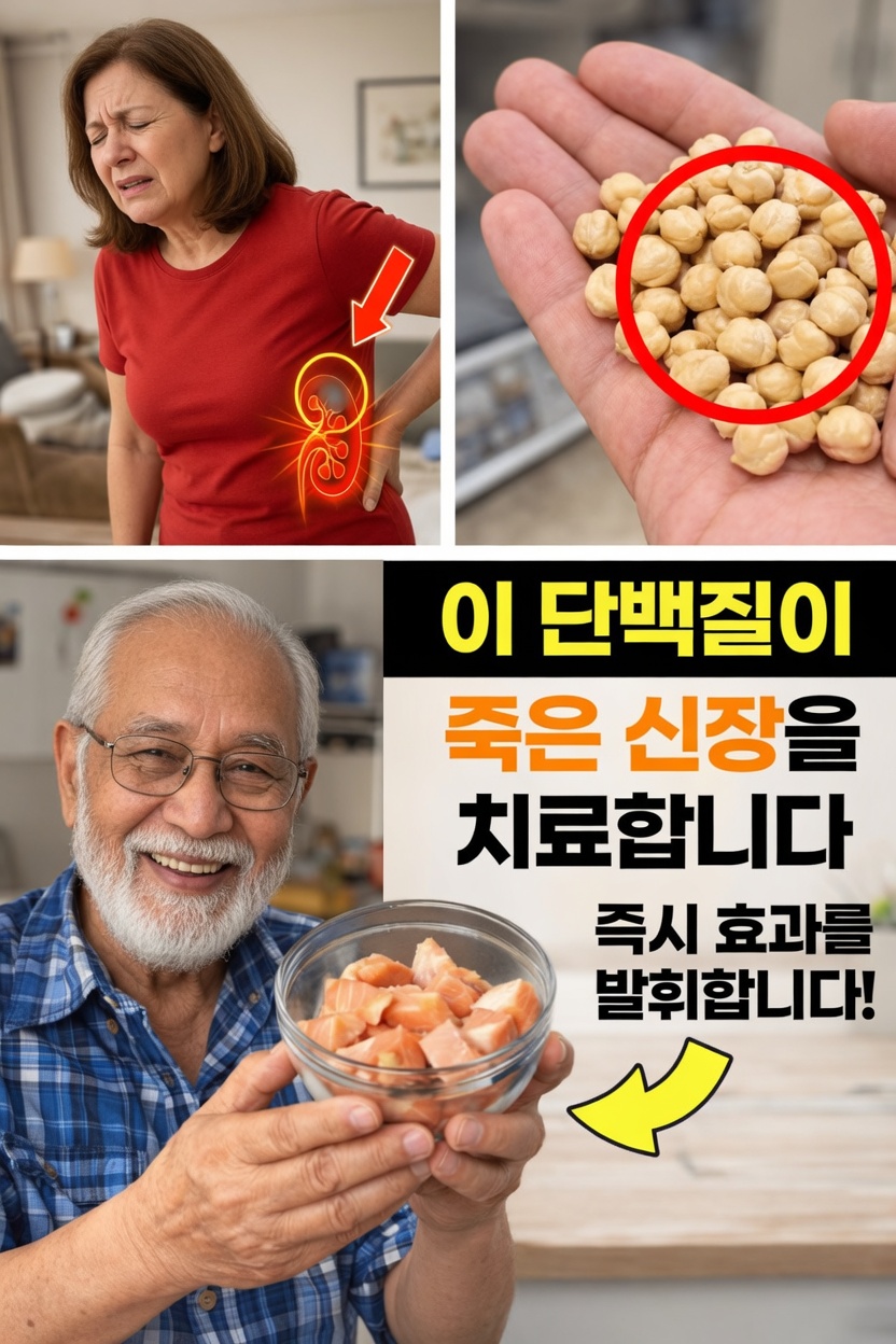 노년층 신장 건강이 걱정된다면: 제한해야 할 단백질 6가지와 더 안전한 선택 4가지