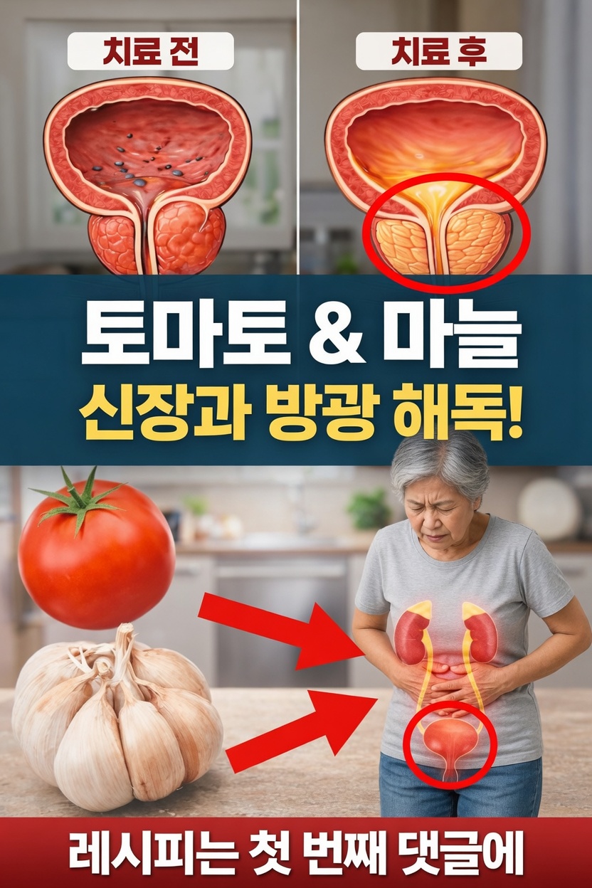 일상 속 전립선 편안함을 위해 토마토와 마늘이 어떻게 도움을 줄 수 있는지 알아보세요
