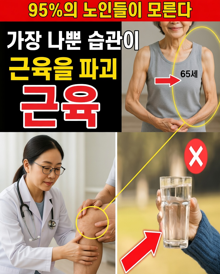 60세 이후 근손실을 가속하는 ‘보이지 않는’ 습관