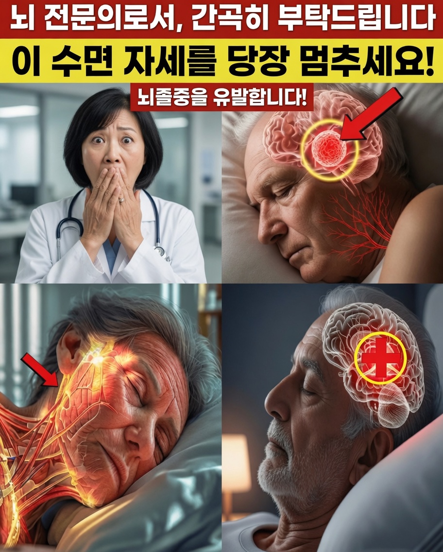 뇌 전문의의 경고: 이 수면 습관이 밤사이 혈액순환을 방해할 수 있다