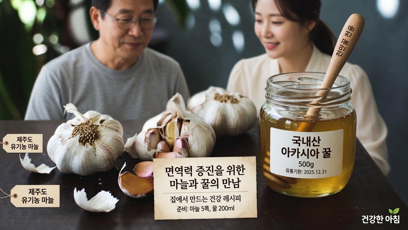 간단한 취침 전 루틴: 마늘과 꿀이 다리 혈액 순환 개선에 도움이 될 수 있는 방법