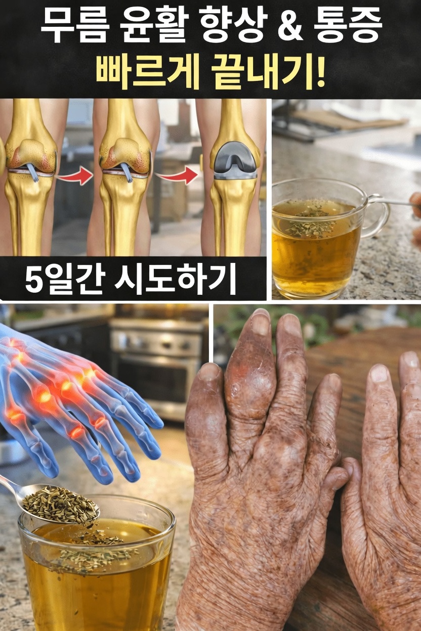 나이가 들수록 무릎 관절의 편안함과 움직임 유지에 도움을 줄 수 있는 놀라운 일상 습관을 발견하세요