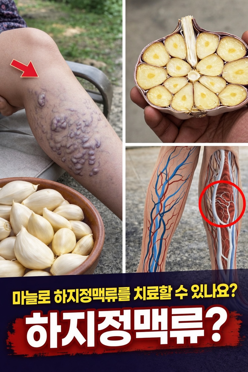 마늘은 다리 혈액순환과 정맥 불편감 완화에 도움이 될까? 자연요법 인사이트와 실천 팁
