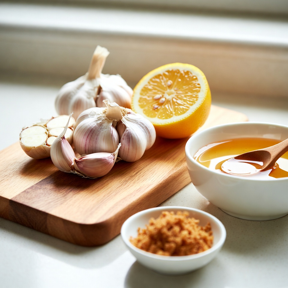 마늘, 레몬 주스, 간 생강, 꿀로 준비하는 방법: 매일 한 티스푼만, 놀라운 변화를 경험하세요