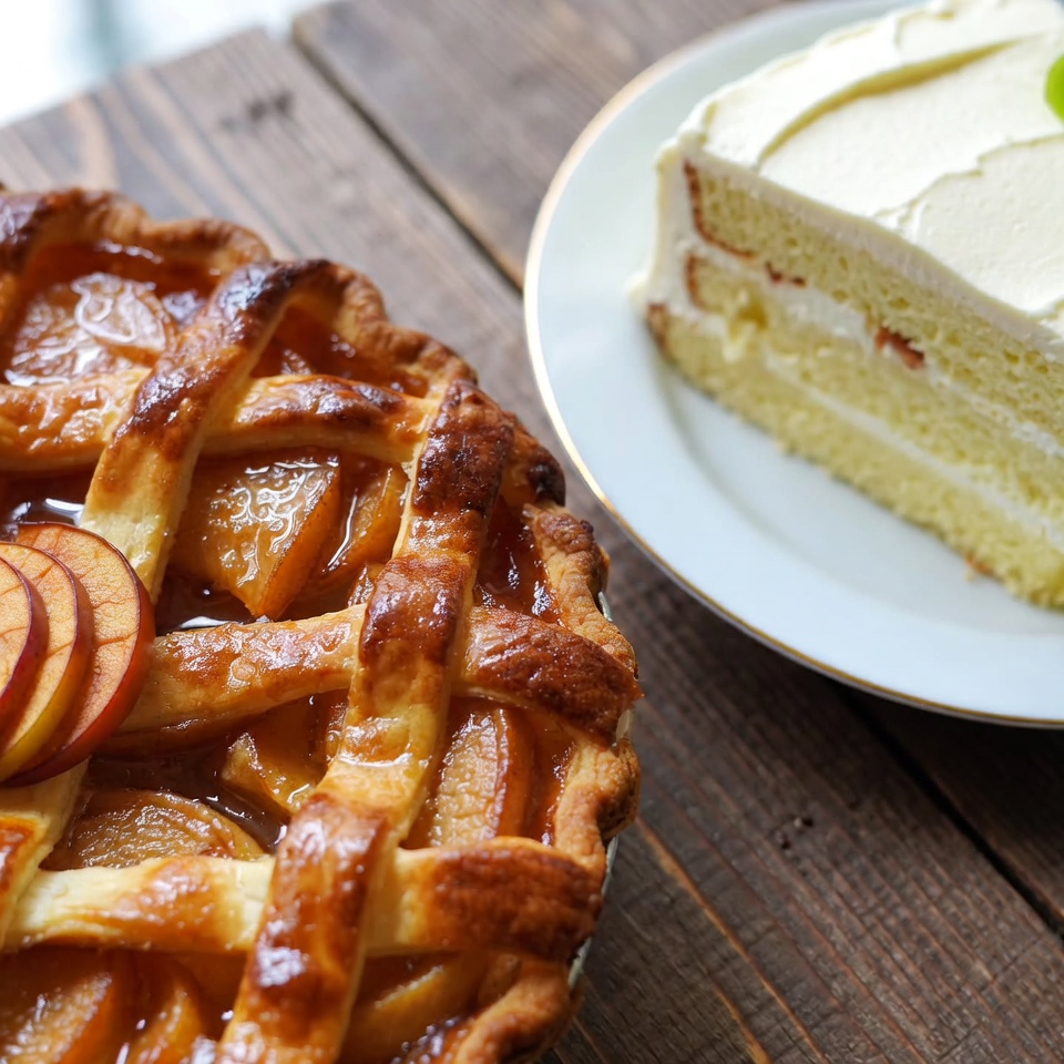 반죽보다 사과가 더 많아요! 초크리미 사과파이! 몇 분 만에 뚝딱 케이크!