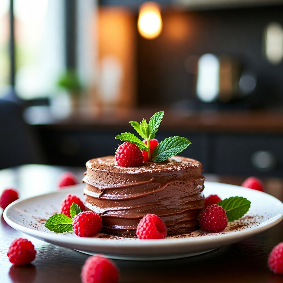칼로리는 적고 재료는 단 3가지인 맛있는 초콜릿 무스