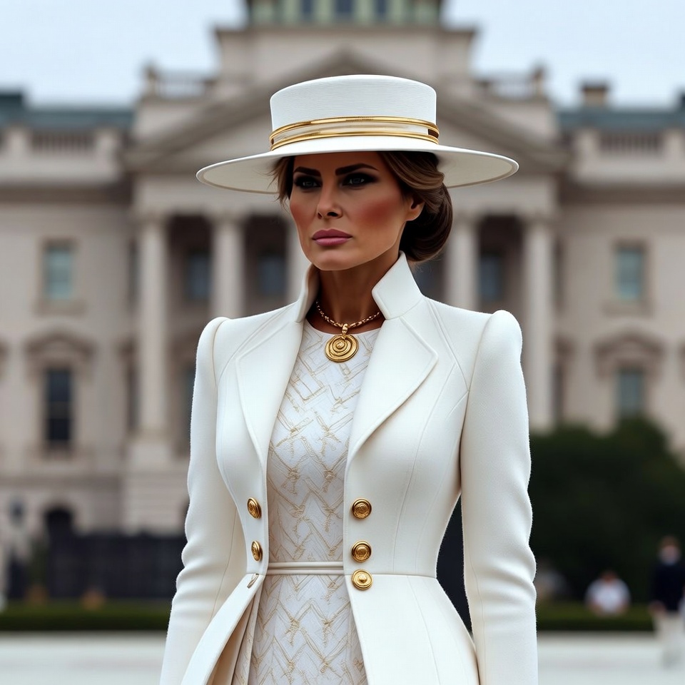 상징적이었다! 멜라니아 트럼프의 취임식 의상에 담긴 의미가 이제 밝혀졌다