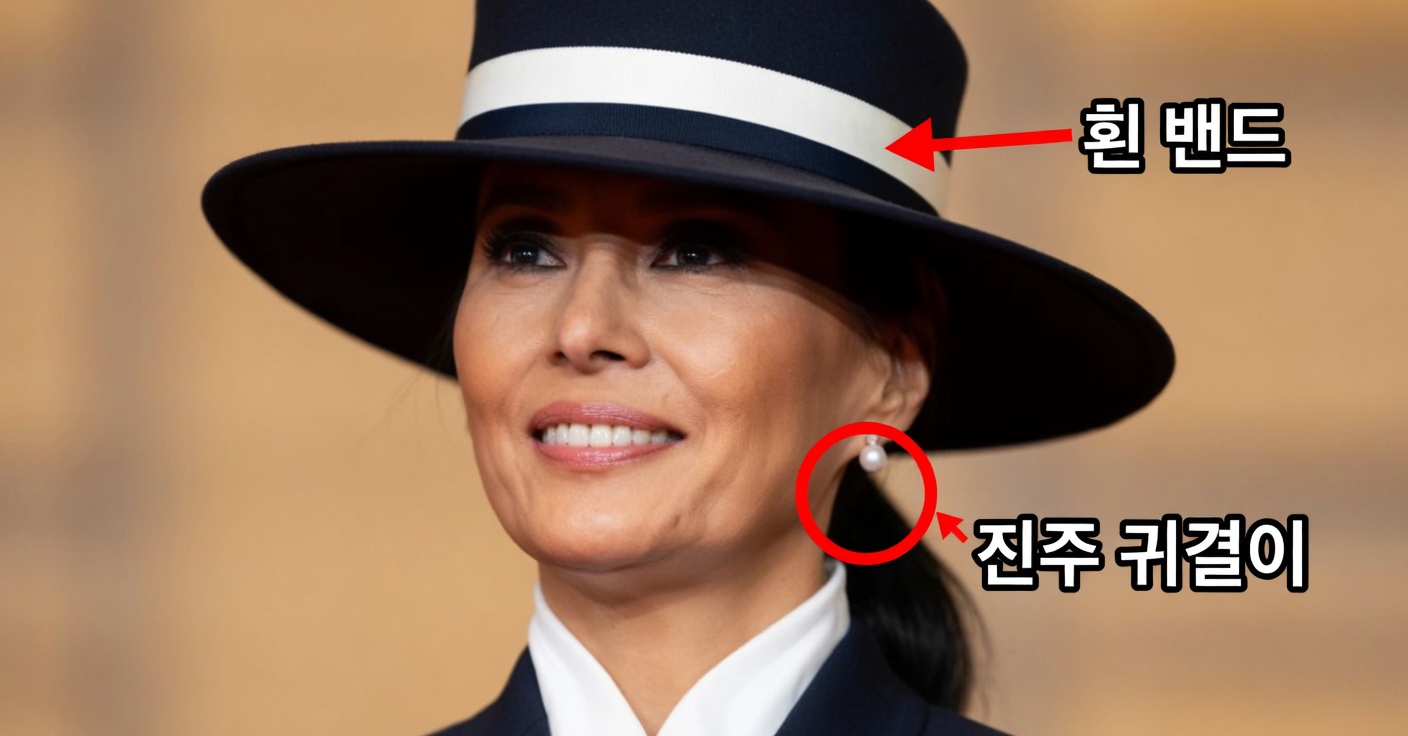 멜라니아 트럼프의 취임식 의상이 화제 되다