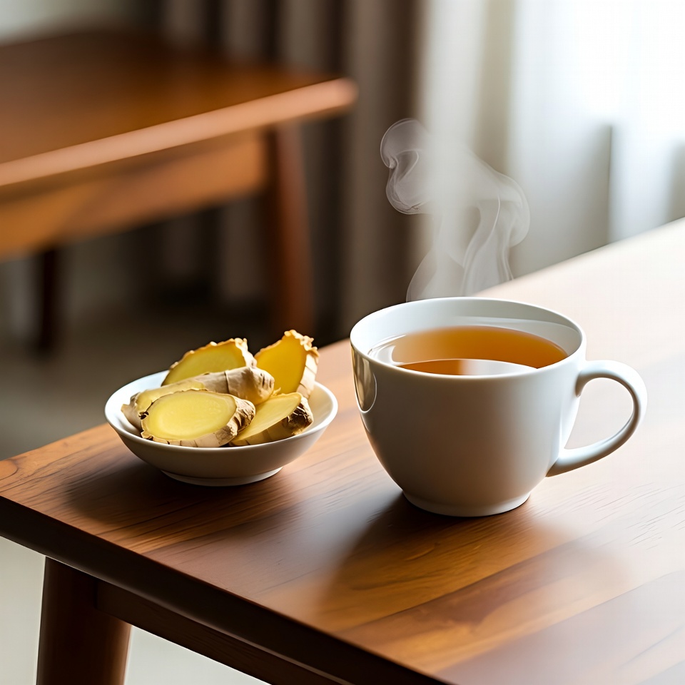 아스피린보다 더 좋다! 생강차로 혈전 자연 예방