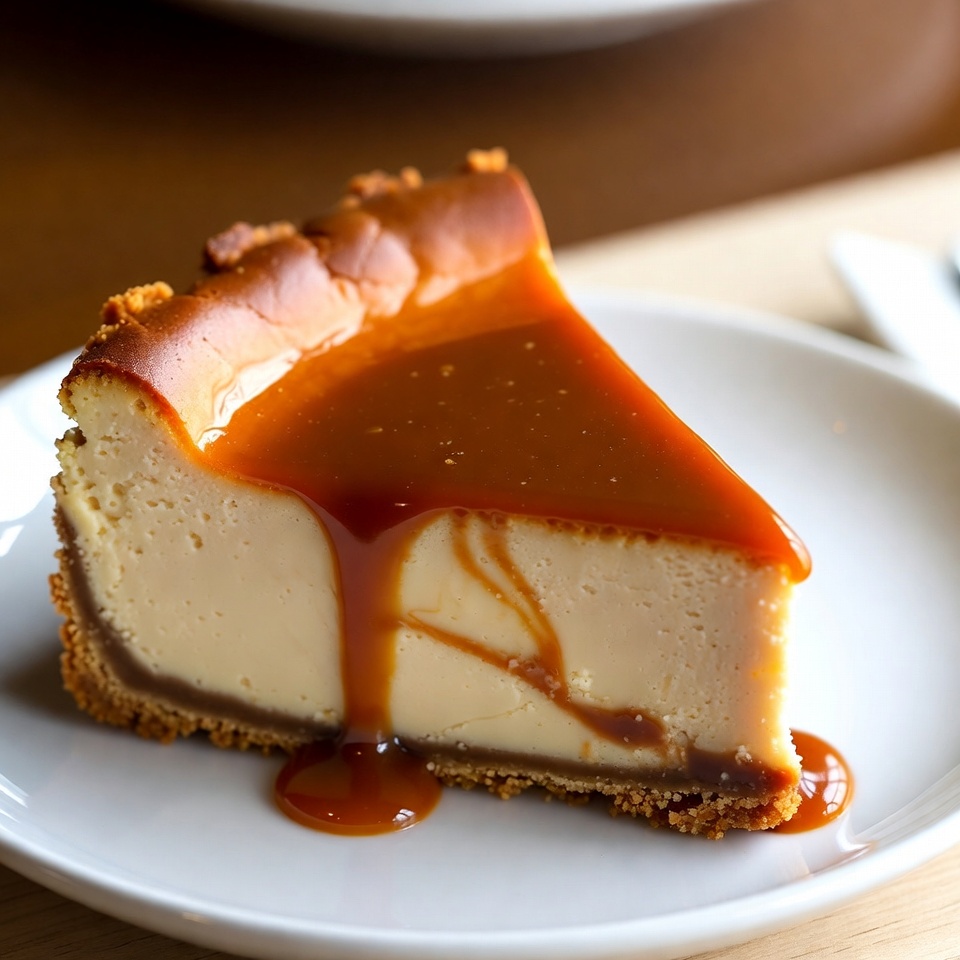 크리미 캐러멜 치즈케이크 딜라이트