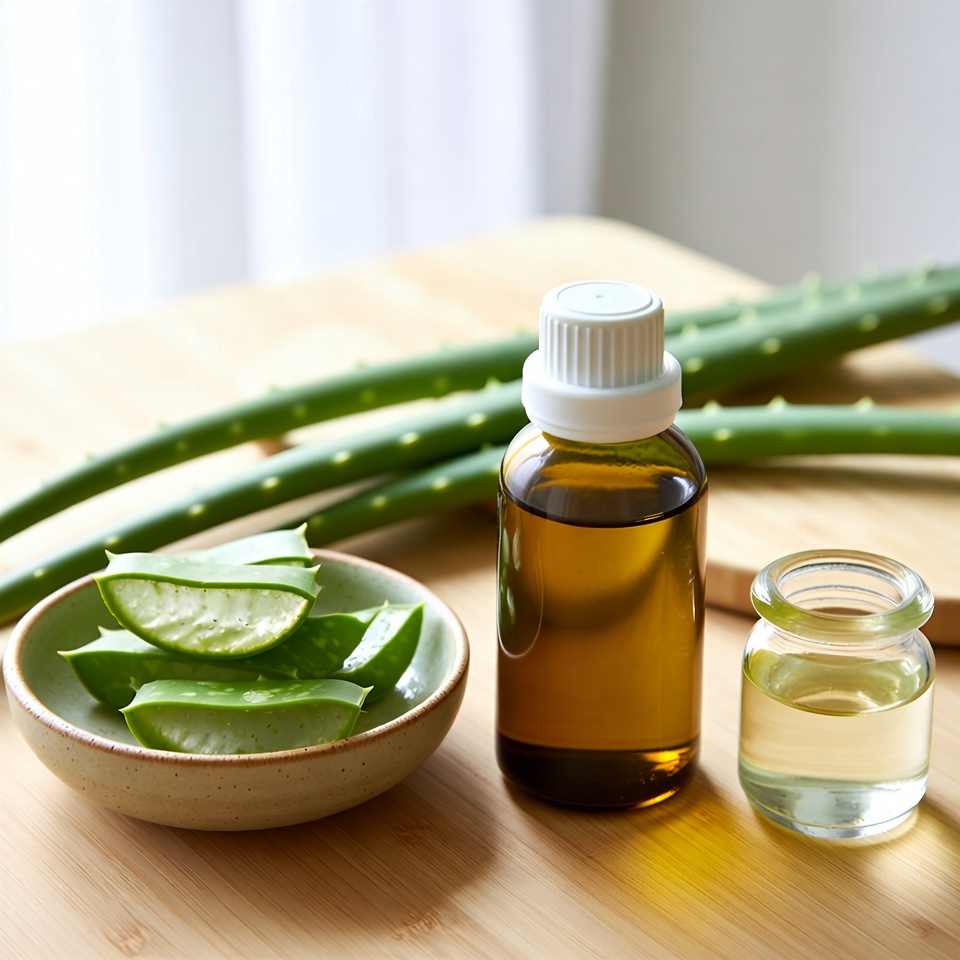 알로에 베라와 피마자유로 빛나는 피부를 가꾸는 시대를 초월한 스킨케어 가이드