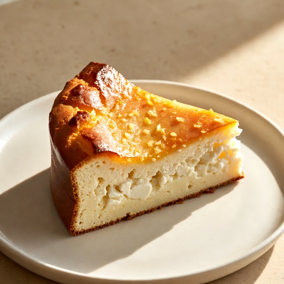 당뇨용 레몬 리코타 케이크