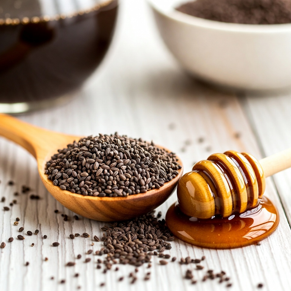 면역력과 치유를 높이는 블랙 시드와 꿀