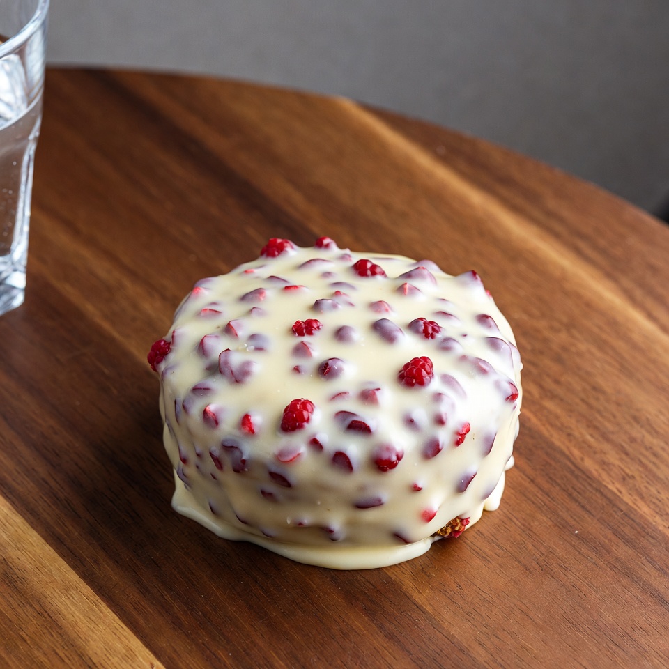 화이트 초콜릿 라즈베리