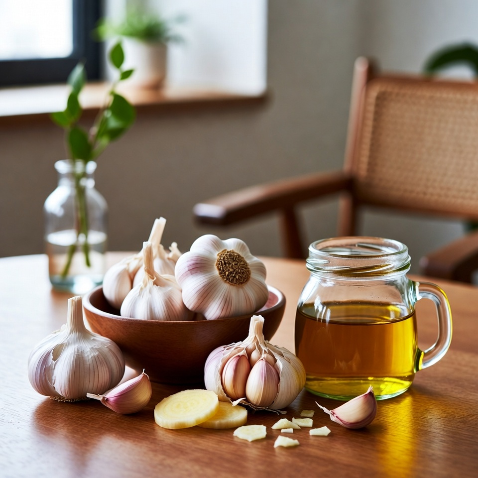 마늘로 다리 통증·류머티즘·정맥류·관절염·두통·관절 통증을 완화하는 천연 요법