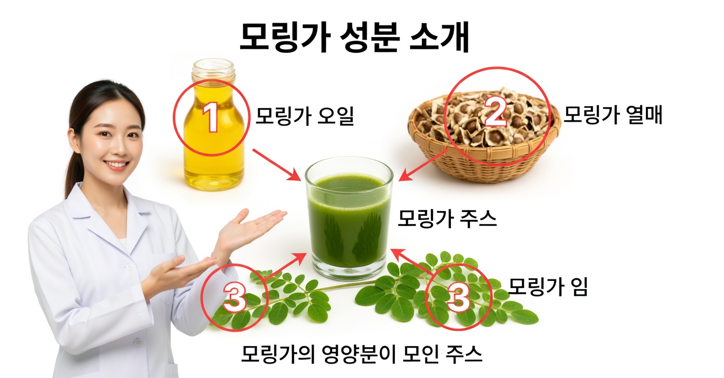 눈 건강을 위한 모링가: 효능과 사용법