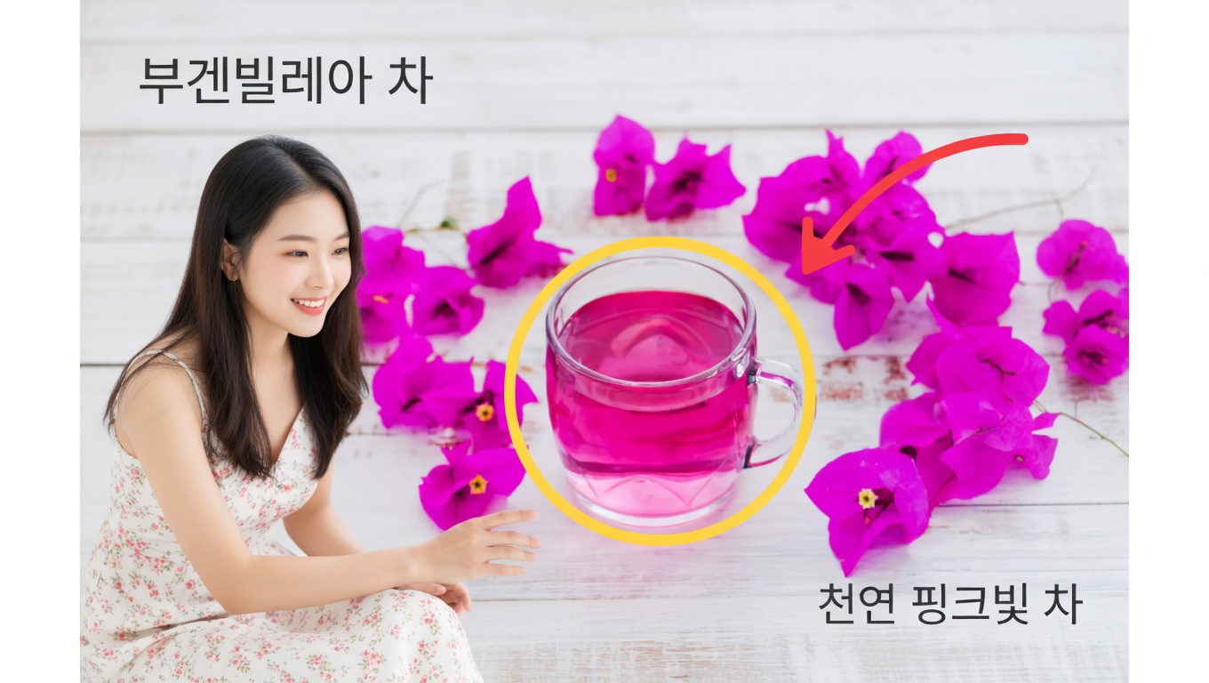 부겐빌레아 차: 기침과 폐를 위한 자연 요법