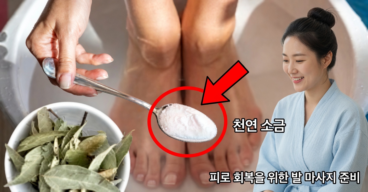 월계수 족욕: 해독과 세균 제거