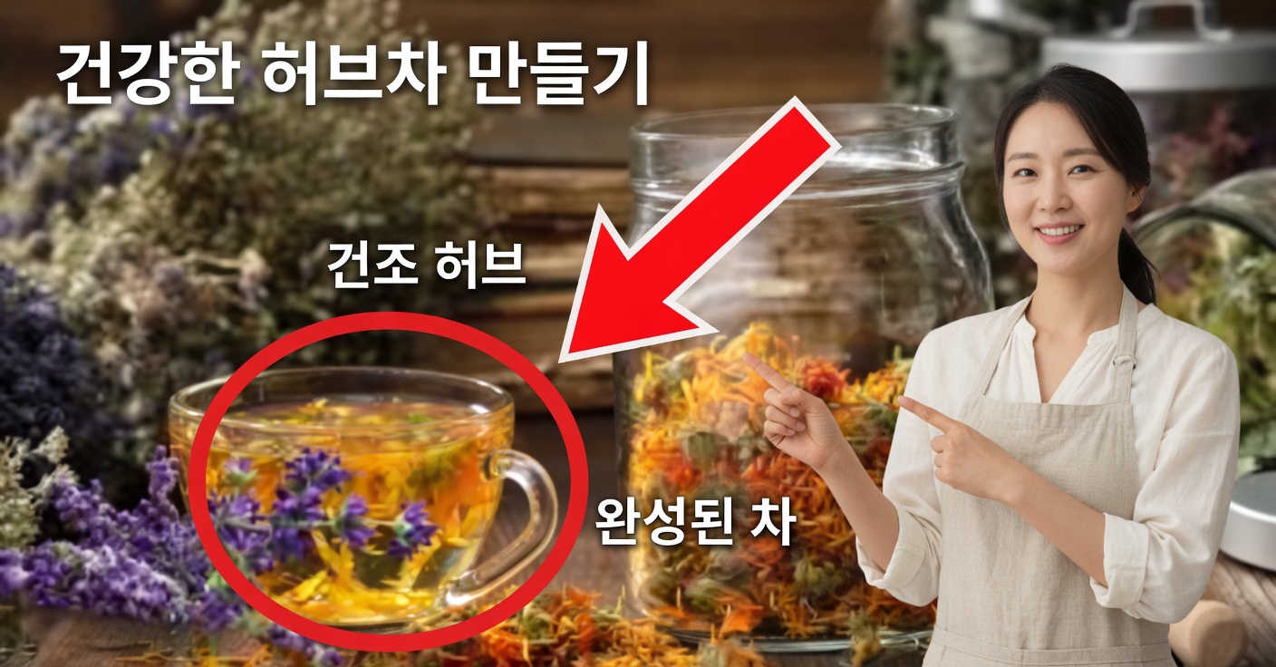 기분을 위한 허브차: 감정에 따른 자연 치유