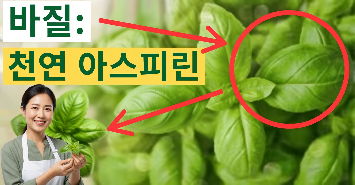 천연 아스피린 바질: 효능과 사용법