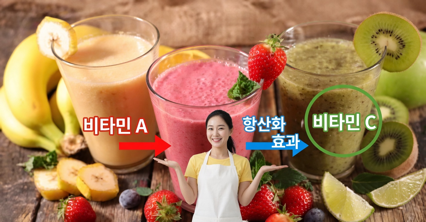 불면증, 빈혈 및 염증을 위한 주스