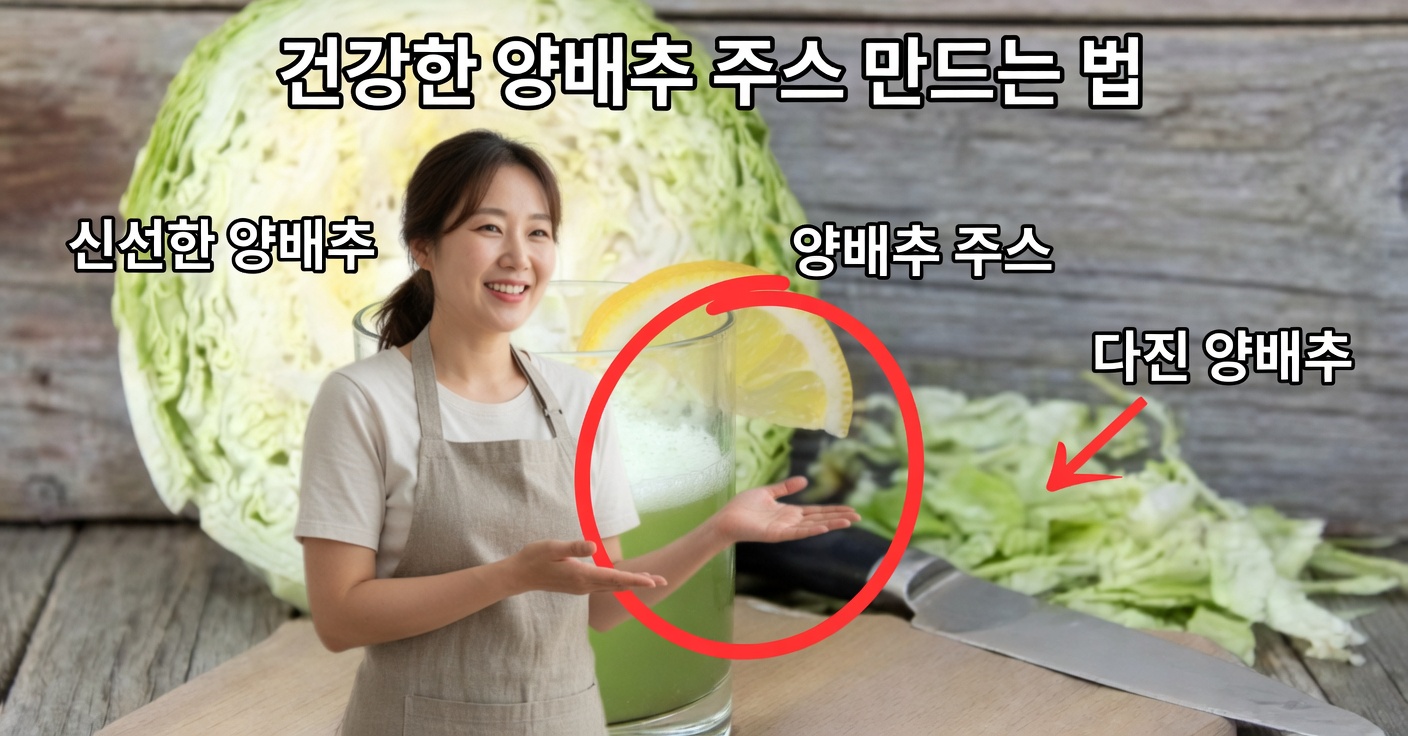 위염을 위한 양배추 주스