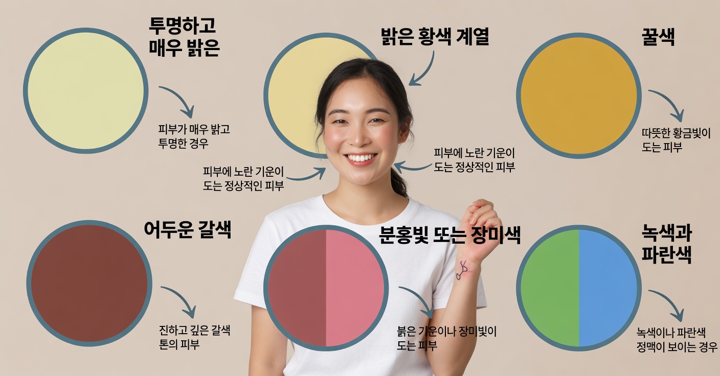 소변 색깔: 각 색이 의미하는 것과 관리 방법